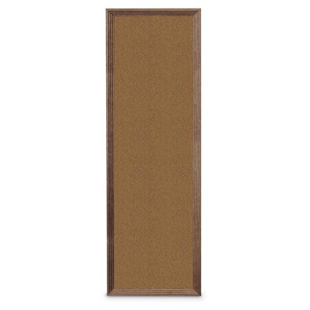 United Visual Products Slim Style Indoor Enclosed Corkboard, 24 UVRDS23SBH-BRONZE-FORBO